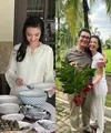 Saat pulang kampung Raline memerlihatkan kedekatannya bersama sang ayah. Mulai dari makan bersama hingga memetik rambutan. (@ralineshah)