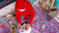 Perajin Tas Anyaman di Kediri Kewalahan karena Pesanan Sejak Ikut #LapakGanjar