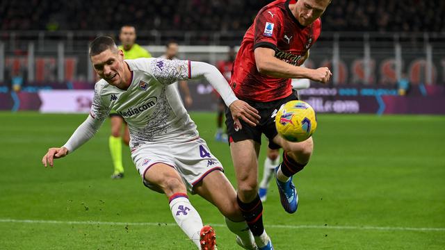 Hasil Liga Italia AC Milan vs Fiorentina