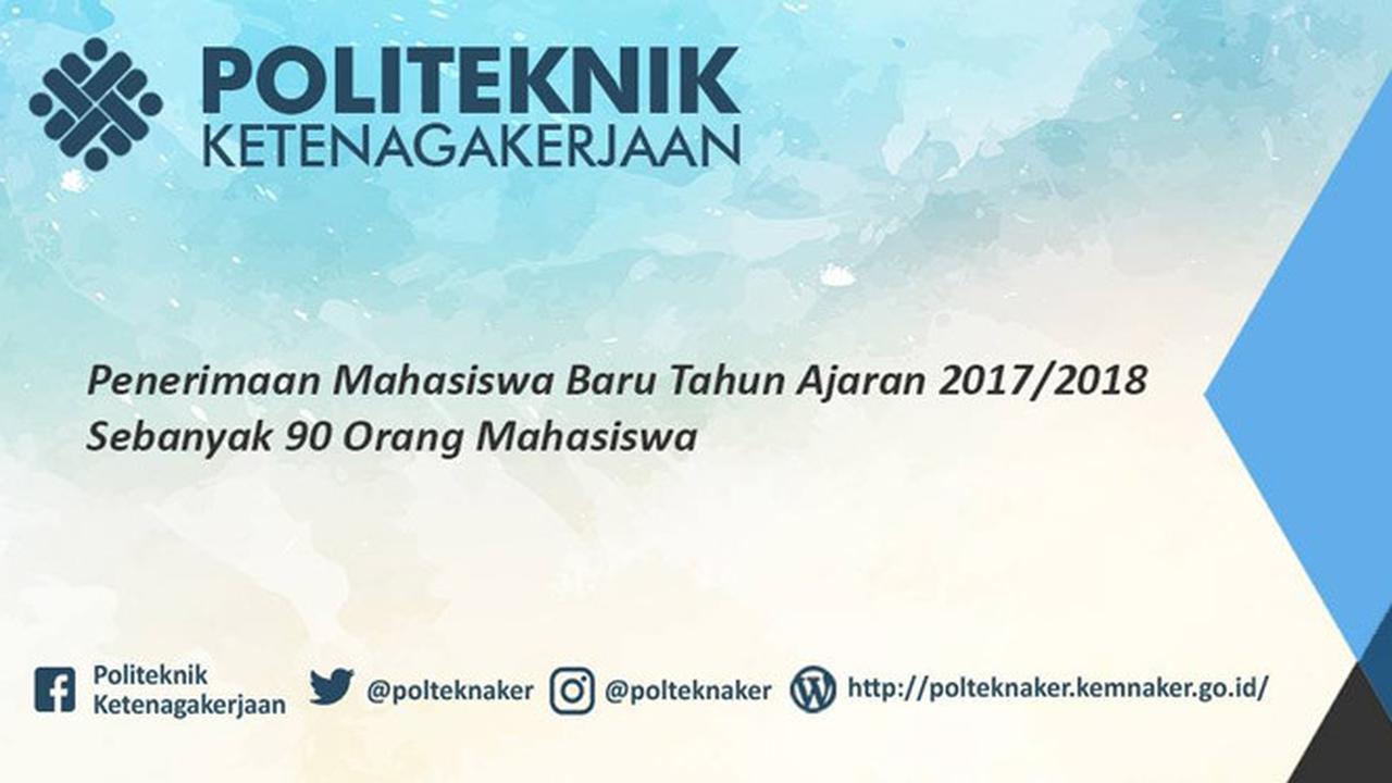 Politeknik Ketenagakerjaan Siap Mencetak Tenaga Kerja Profesional