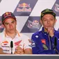 Marc Marquez mengakui kesalahannya terkait insiden dengan Valentino Rossi pada MotoGP Argentina, 8 April 2018. (Twitter/MotoGP)