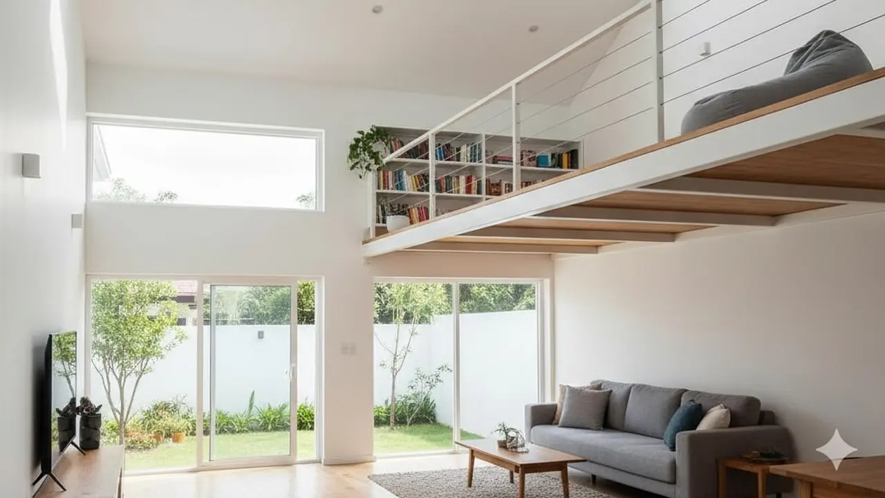 Inspirasi Desain Rumah Mezzanine Hemat Biaya dengan Ruang Multifungsi