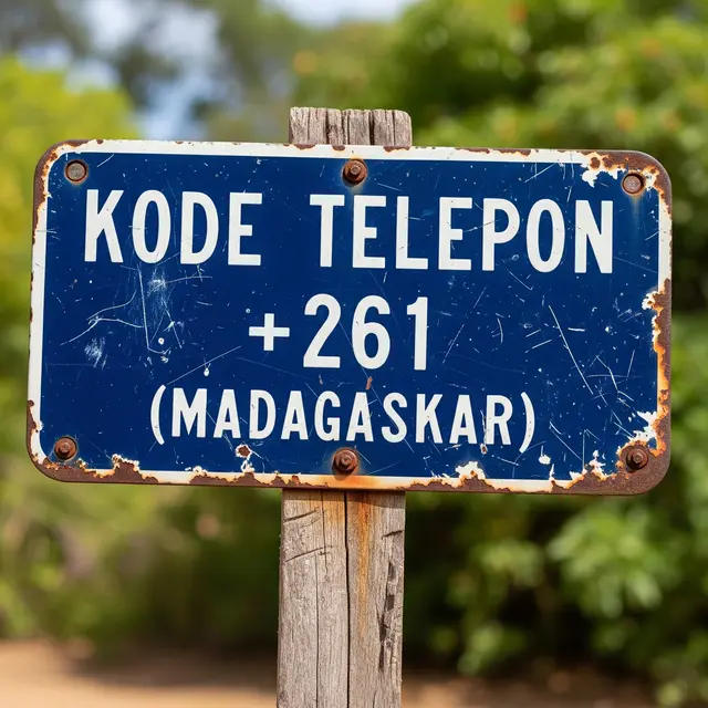 Kode Telepon +261 (Madagaskar)/ AI Generated