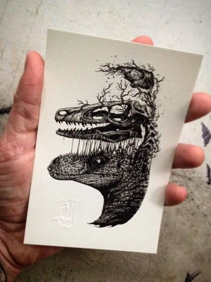 13 Ilustrasi Ketika Hewan Hengkang dari Tengkorak Mereka