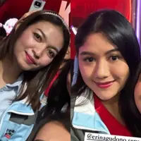 Selvi Ananda dan Erina Gudono di Debat Cawapres . [Instagram]