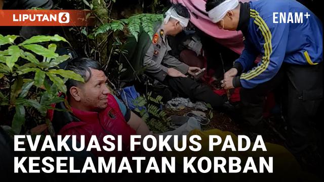 KECELAKAAN HELIKOPTER DI KERINCI, KAPOLDA JAMBI ALAMI LUKA SERIUS DI TANGAN