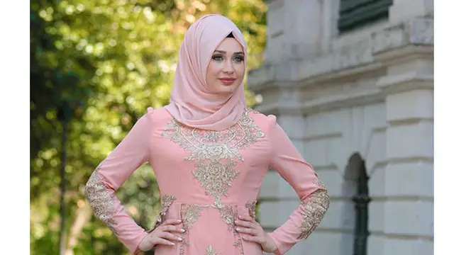 Ilustrasi pakaian muslim