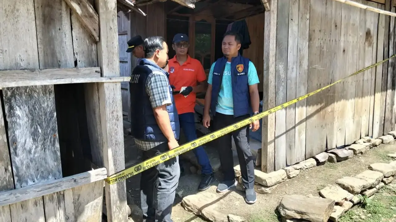 Lokasi anak aniaya ayah di Boyolali