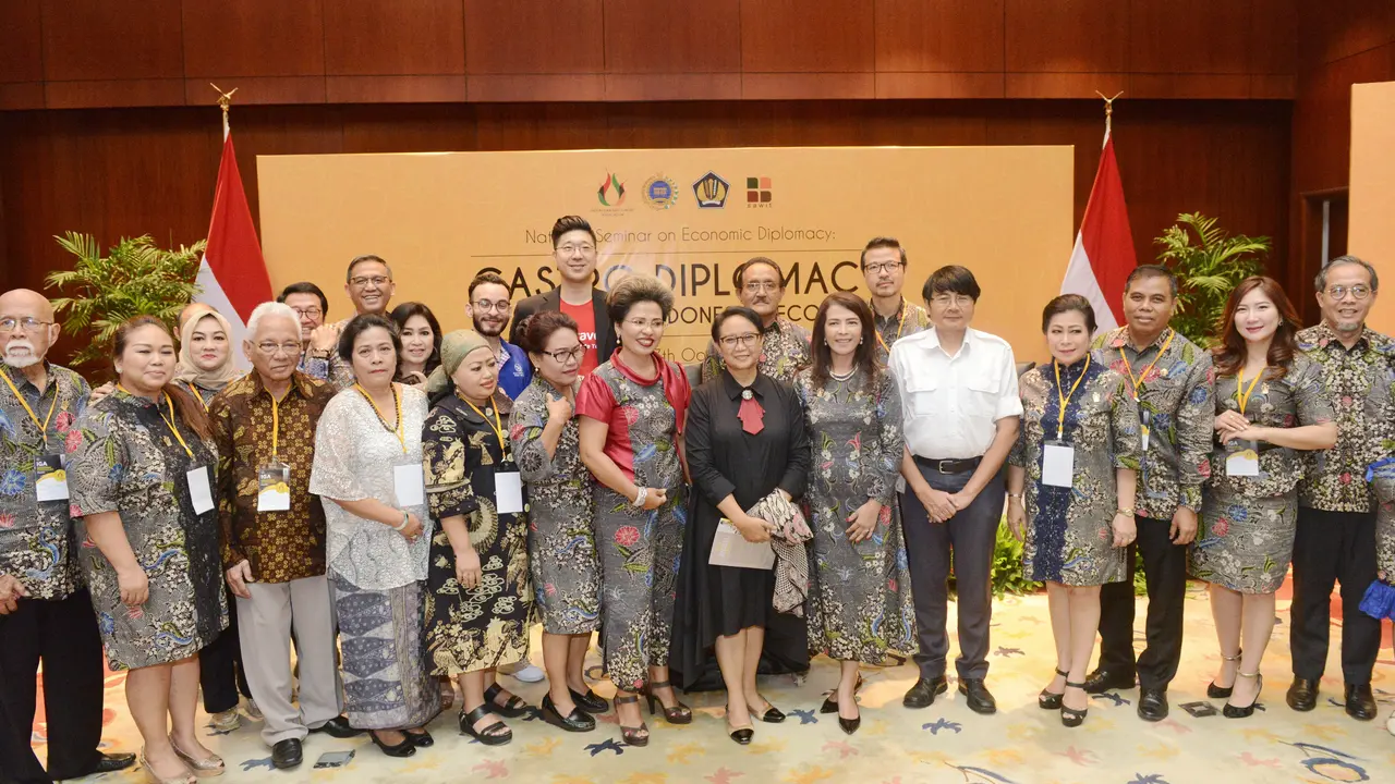 National Seminar on Economic Diplomacy. (Dokumentasi Kemlu)