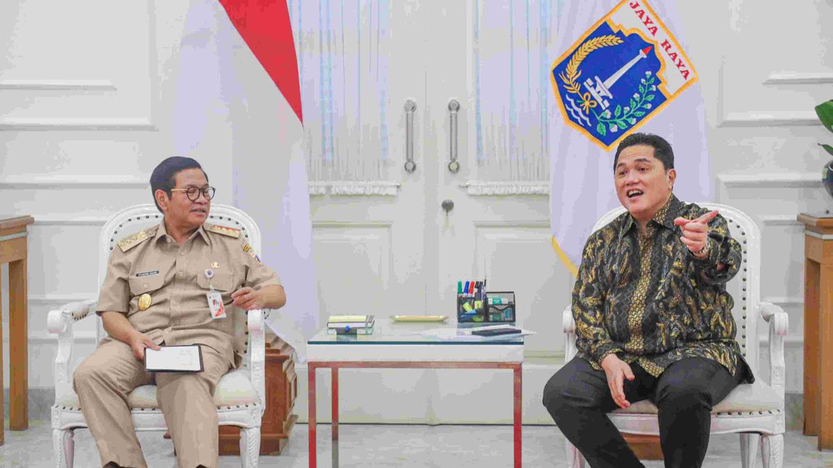 Erick Thohir Berkoordinasi dengan Pemprov DKI, Kemungkinan Timnas Indonesia Akan Lebih Sering Bertanding di JIS