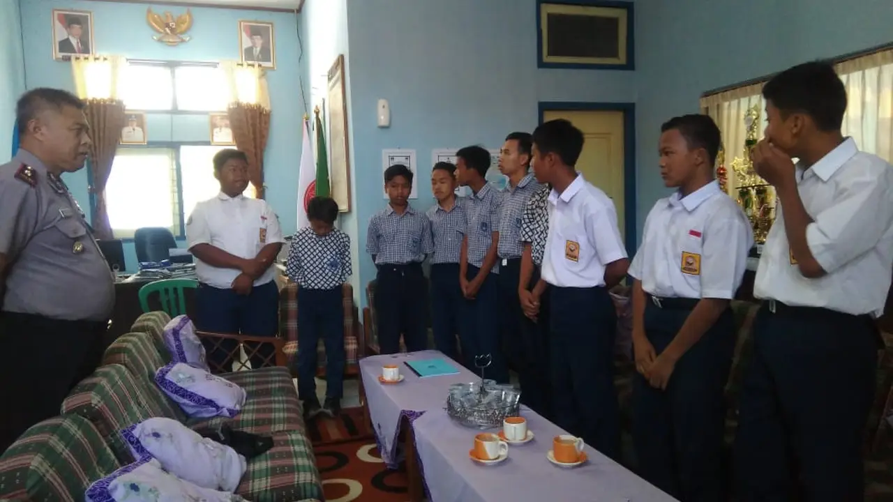 Mediasi pertengkaran pelajar SMP di Garut