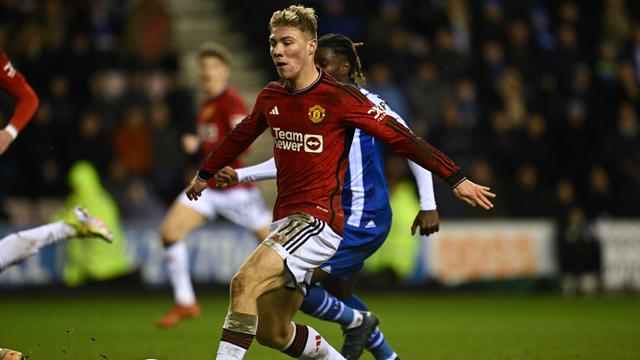 Rasmus Hojlund - Manchester United - Piala FA