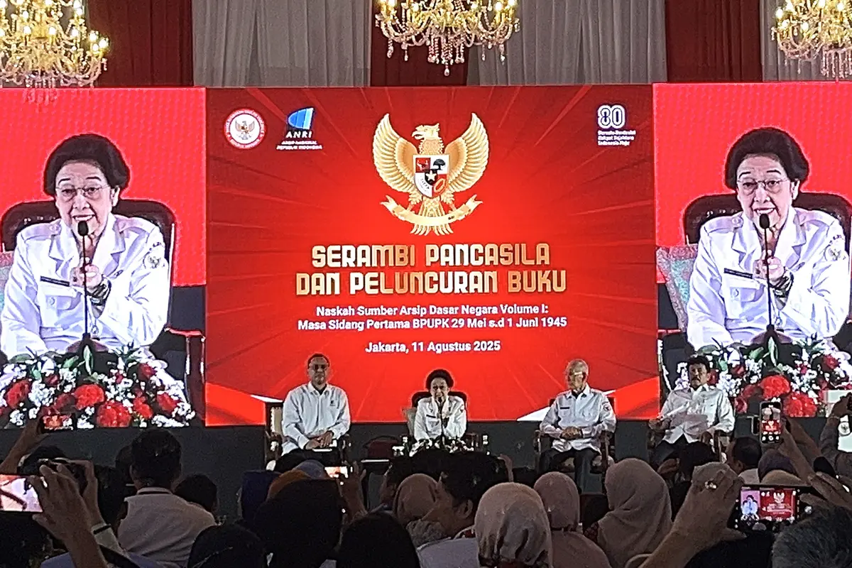 Ketua Dewan Pengarah Badan Pembinaan Ideologi Pancasila (BPIP) Megawati Soekarnoputri.
