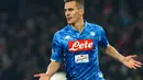 6. Arkadiusz Milik (Napoli) – 10 gol dan 1 assist (AFP/Carlo Hermann)