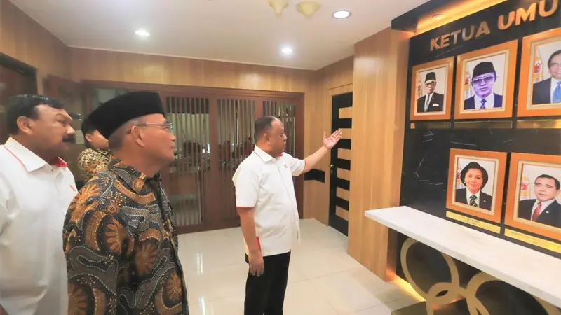 Kunjungan Plt Menpora ke kantor KONI