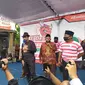 Calon wali dan wakil wali Kota Surabaya, Machfud Arifin dan Mujiaman siap menunggangi Banteng Ketaton alias simpatisan PDIP Surabaya