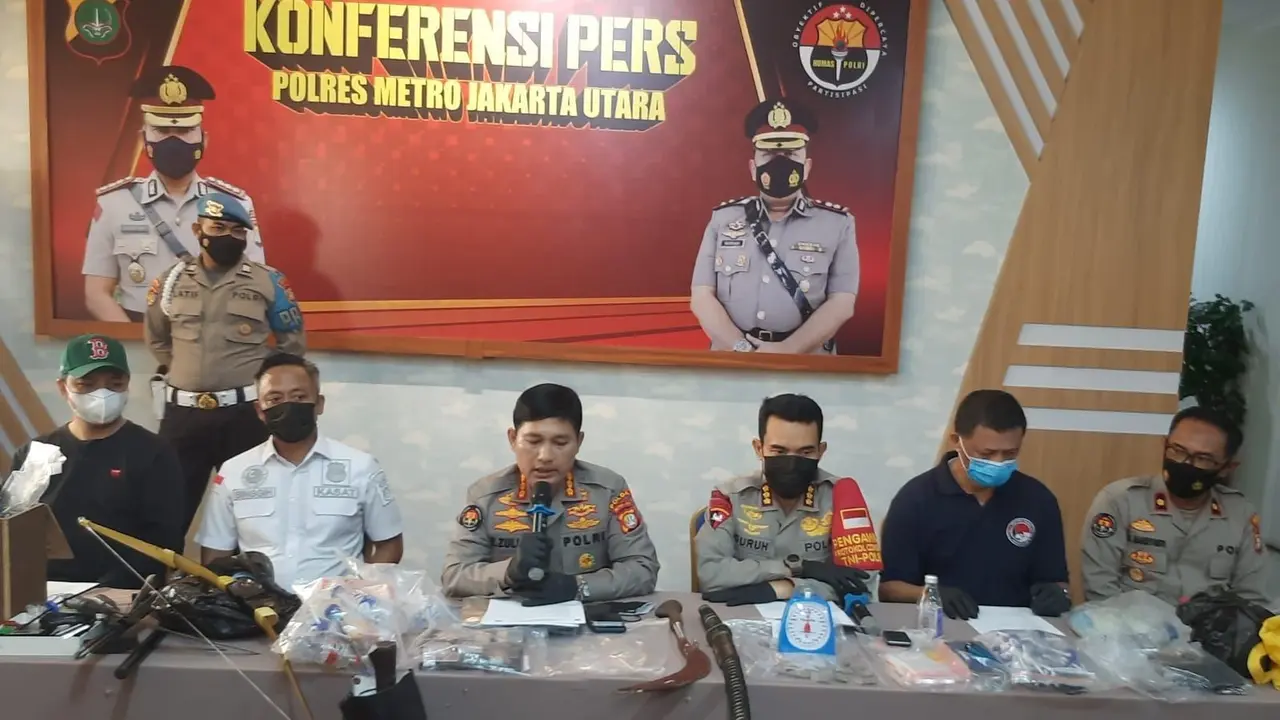 Polda Metro Jaya Menangkap 27 Orang Terkait Dugaan Narkoba.