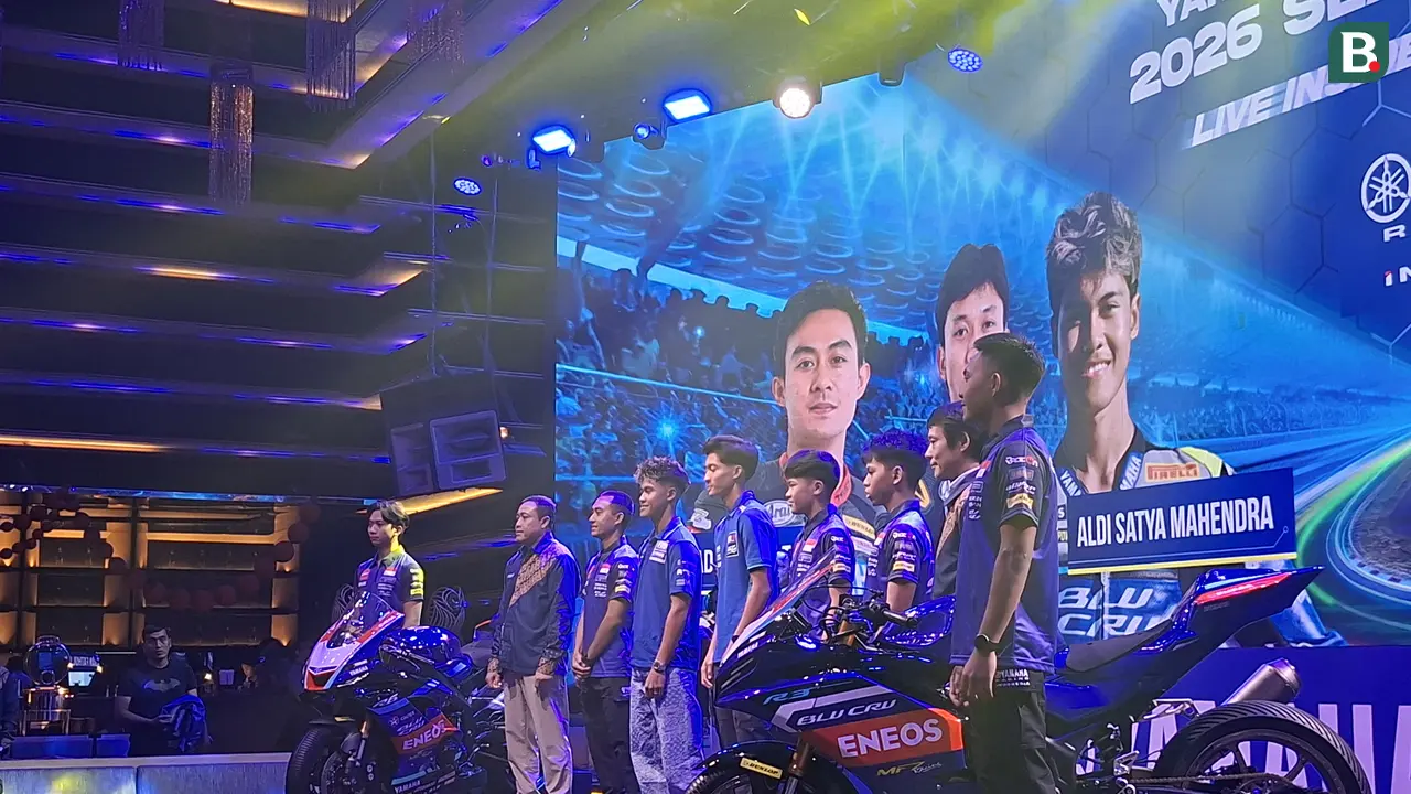 Launching motor dan livery Yamaha Racing Indonesia 2026