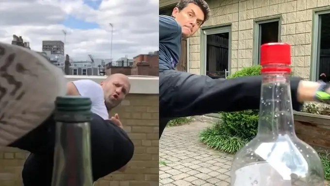 Bottle Cap Challenge yang Sedang Viral