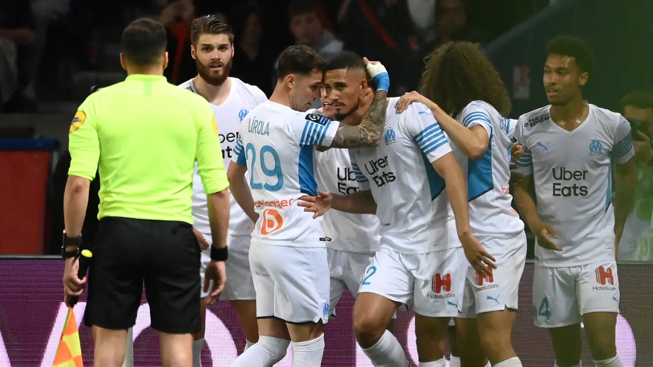 Foto: Aksi Neymar dan Mbappe Jadi Penentu Kemenangan atas Marseille, PSG Makin Dekati Gelar Ligue 1 2021 / 2022