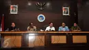 Suasana konferensi pers BIN pasca Ledakan di Kawasan Thamrin, Jakarta, Jumat (15/1/2016). Sutiyoso telah mencurigai kemungkinan serangan teroris di Indonesia sejak November 2015 (Liputan6.com/Yoppy Renato)
