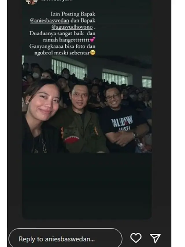 6 Potret Artis dan Pejabat Ikut Nonton Konser Dewa 19 di JIS, Ajang Nostalgia