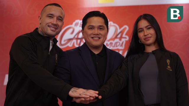 Foto: Radja Nainggolan dan Sabreena Dressler Ditunjuk Sebagai Duta Piala Dunia U-17 2023