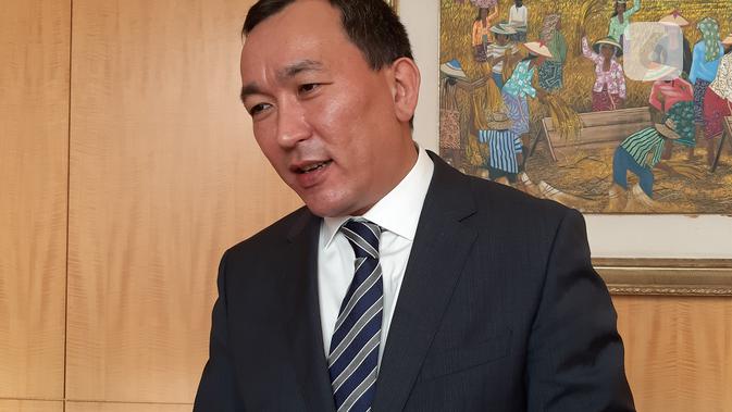 Duta Besar Kazakhstan untuk Republik Indonesia: Daniyar Sarekenov. Dok: Tommy Kurnia/Liputan6.com