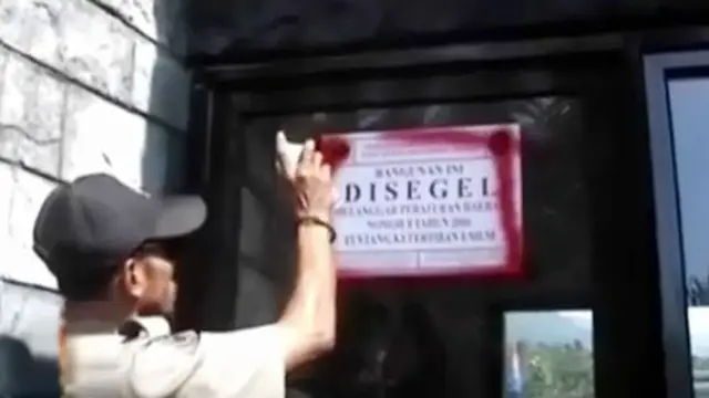 Tempat Wisata Terbesar di Bogor Disegel