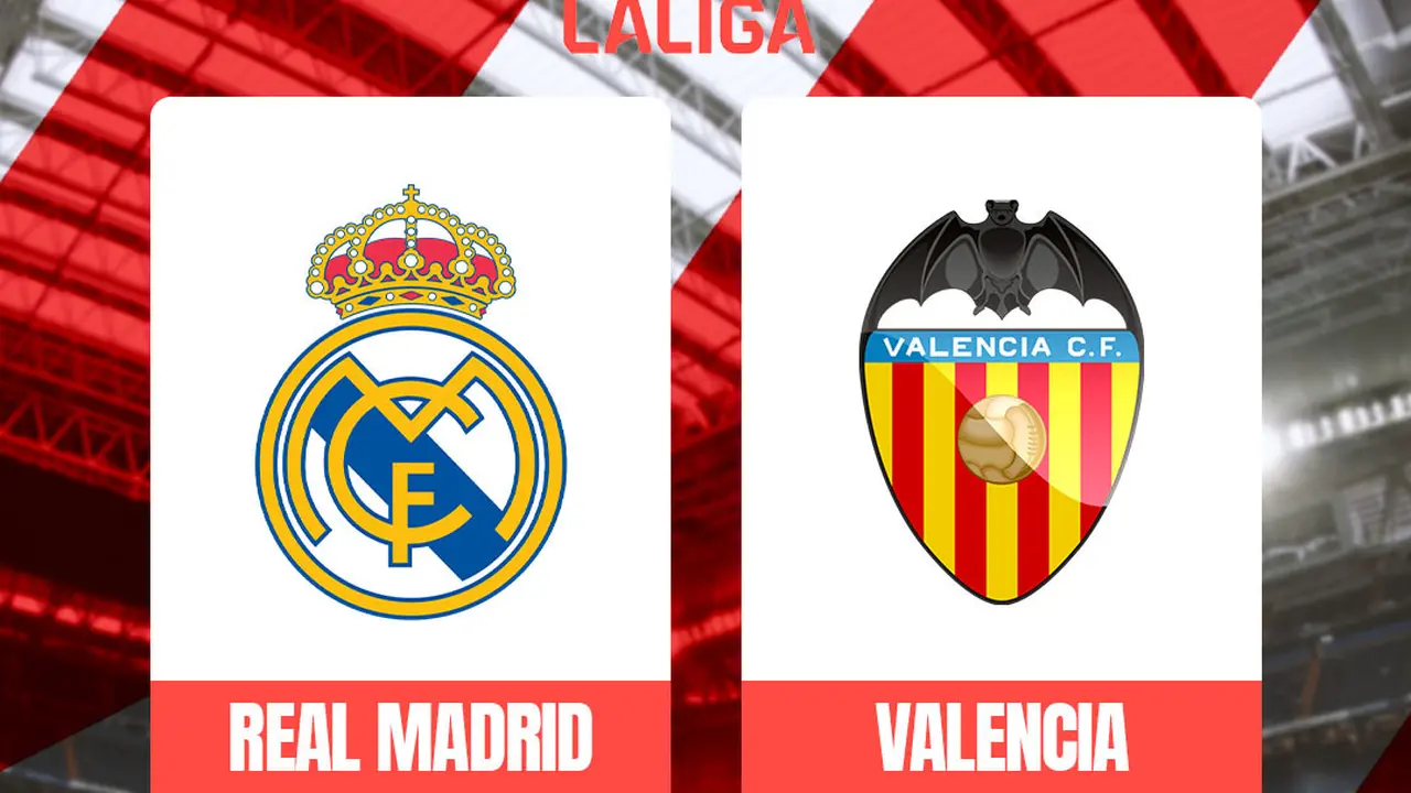 Liga Spanyol - Real Madrid Vs Valencia