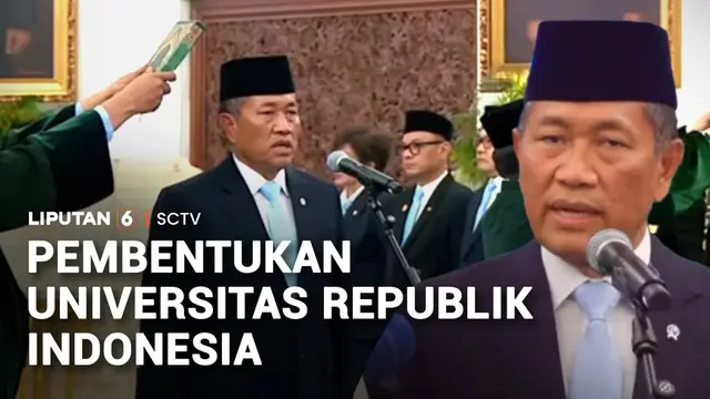 Prabowo Resmikan Universitas Republik Indonesia, Donny Ermawan Dilantik Gubernur URI
