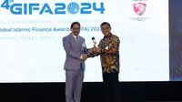 Bank Indonesia kembali meraih penghargaan sebagai Best Central Bank of The Year pada Global Islamic Finance Award (GIFA) ke-14 tahun 2024, yang diselenggarakan di Maladewa (17/9/2024) lalu. (Dok. Bank Indonesia)