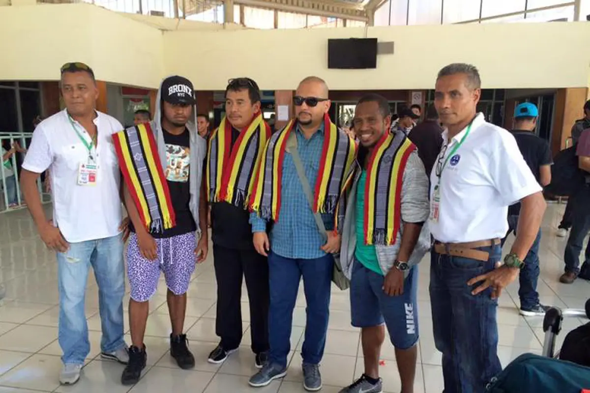 Oktovianus Maniani Immanuel Wanggai di Timor Leste