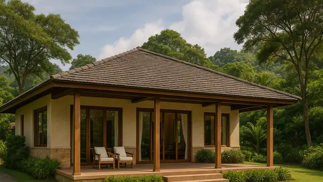 Model Rumah Sederhana tapi Elegan di Kampung