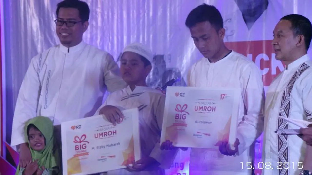 17 Tahun Pemberdayaan,  RZ Berbagi Bahagia Bersama 400 Yatim
