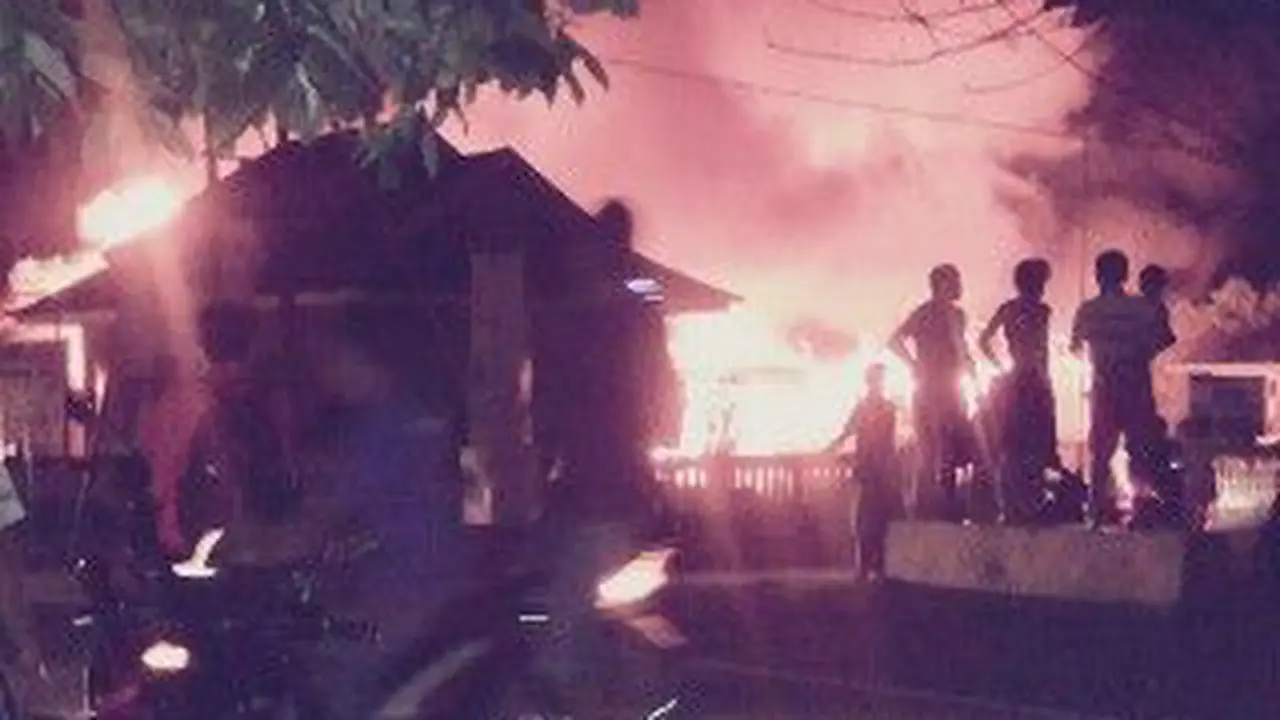 Kebakaran di Kantor Camat, Dokumen Pemilu Ludes Tterbakar