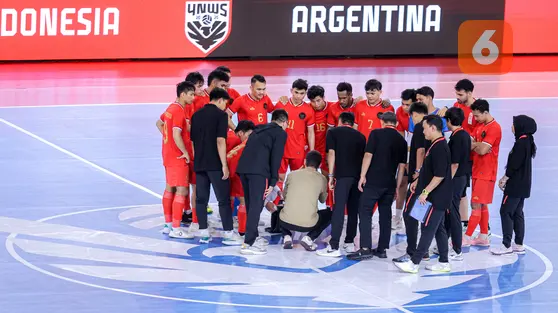 Timnas Futsal Indonesia Tidak Takut Hadapi Brasil