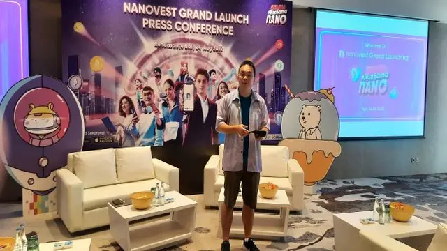 Konferensi pers peluncuran Nanovest pada Rabu, 24 Agustus 2022 (Foto: Liputan6.com/Gagas Y.P)