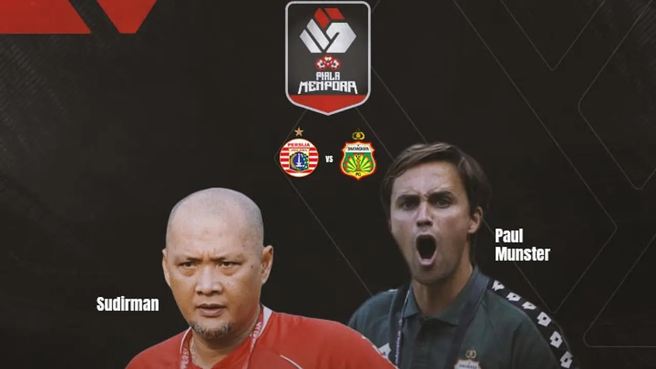 Piala Menpora - Persija Jakarta Vs Bhayangkara Solo FC - Head to Head Pelatih