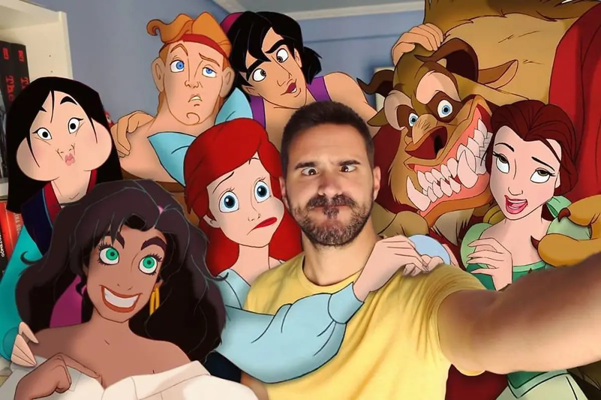 editan foto disney