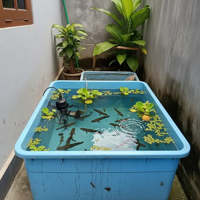 9 Ide Kolam Ikan Gabus Mini dari Wadah Bekas untuk Halaman Sempit, Kreatif dan Hemat Biaya