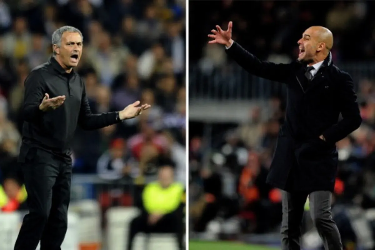 jose mourinho - josep guardiola