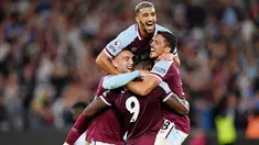 West Ham United meraih hasil gemilang saat menjamu Leicester City pada laga pekan kedua Liga Inggris. (Foto: AFP/Glyn Kirk)