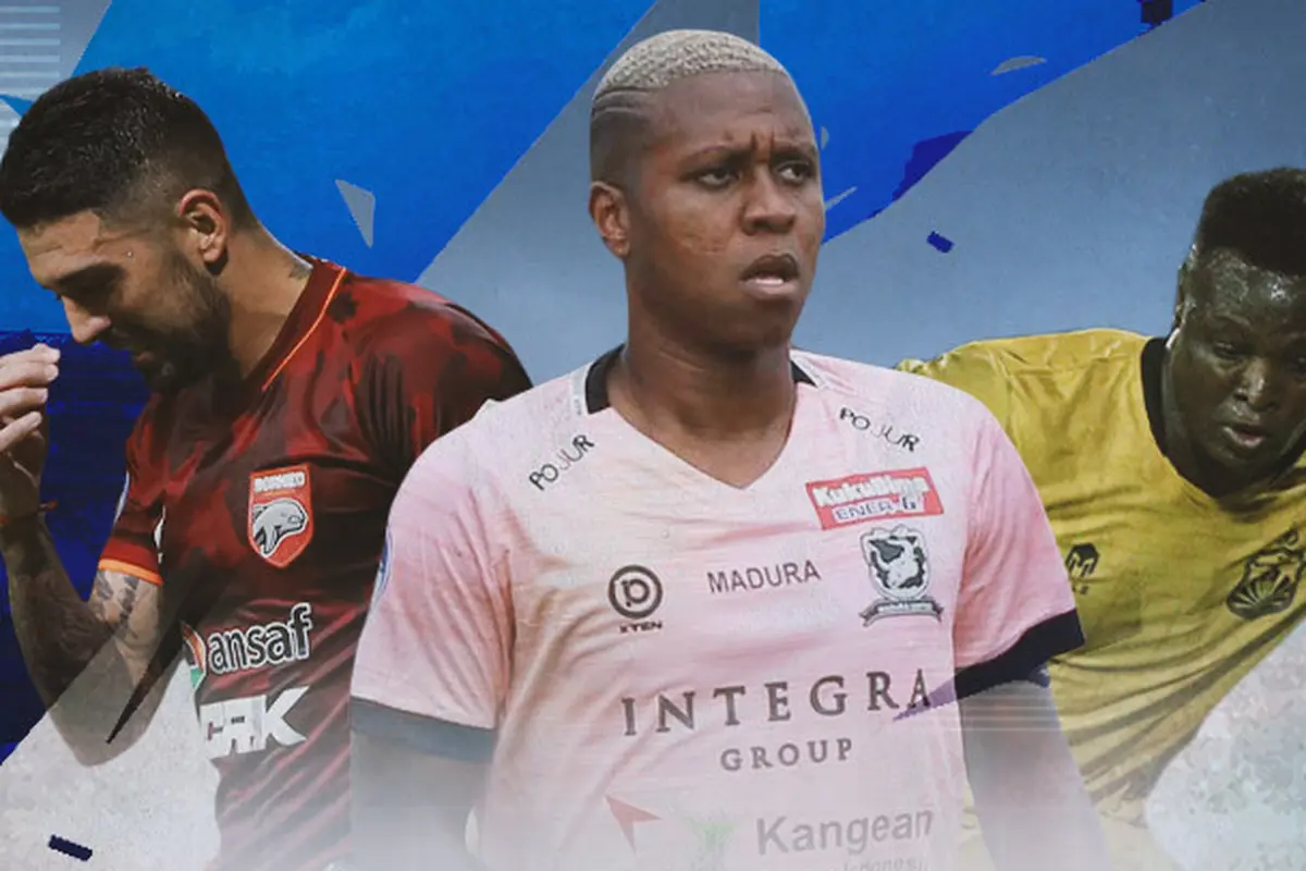 BRI Liga 1 - Jonathan Bustos, Jaja, Ezechiel N'Douassel