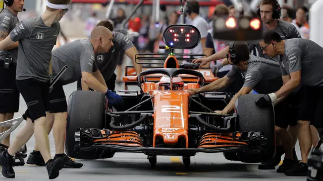 F1, F1 Singapura, Pit Area F1