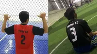 6 Nama Punggung di Jersey Ini Kelewat Kreatif, Bikin Ngakak (sumber: Instagram/awreceh.id/maulana_anas28)