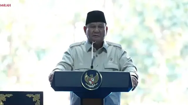 Prabowo Pimpin Panen Raya TNI Serentak di 43 Lokasi