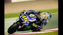 Valentino Rossi terpaut sekitar 0,442 detik dari Jorge Lorenzo yang mencatatkan waktu tercepat 1 menit 55,452 detik pada sesi tes pramusim MotoGP hari pertama di Sirkuit Losail, Qatar, Rabu (2/3/2016) waktu setempat. (Bola.com/Twitter)