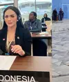 Seperti biasa, Krisdayanti mengusung sentuhan khas Indonesia pada penampilannya selama berkunjung ke Bahrain. [Foto: IG/krisdayantilemos].