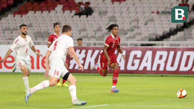 Pertandingan Uji Coba Timnas Indonesia U-22 Vs Lebanon